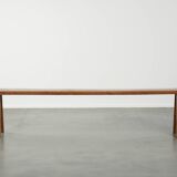 Banc de couloir brocante français / banc pour la table à manger avec un super look