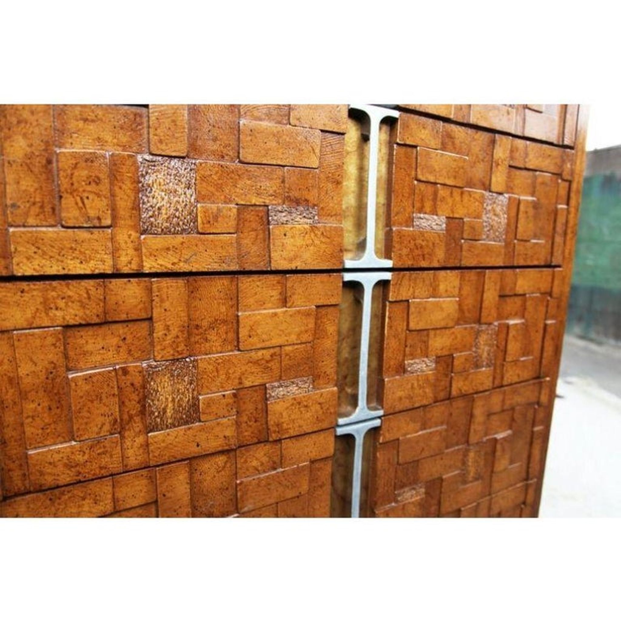 Brutalist tessellated buffet, 1970s