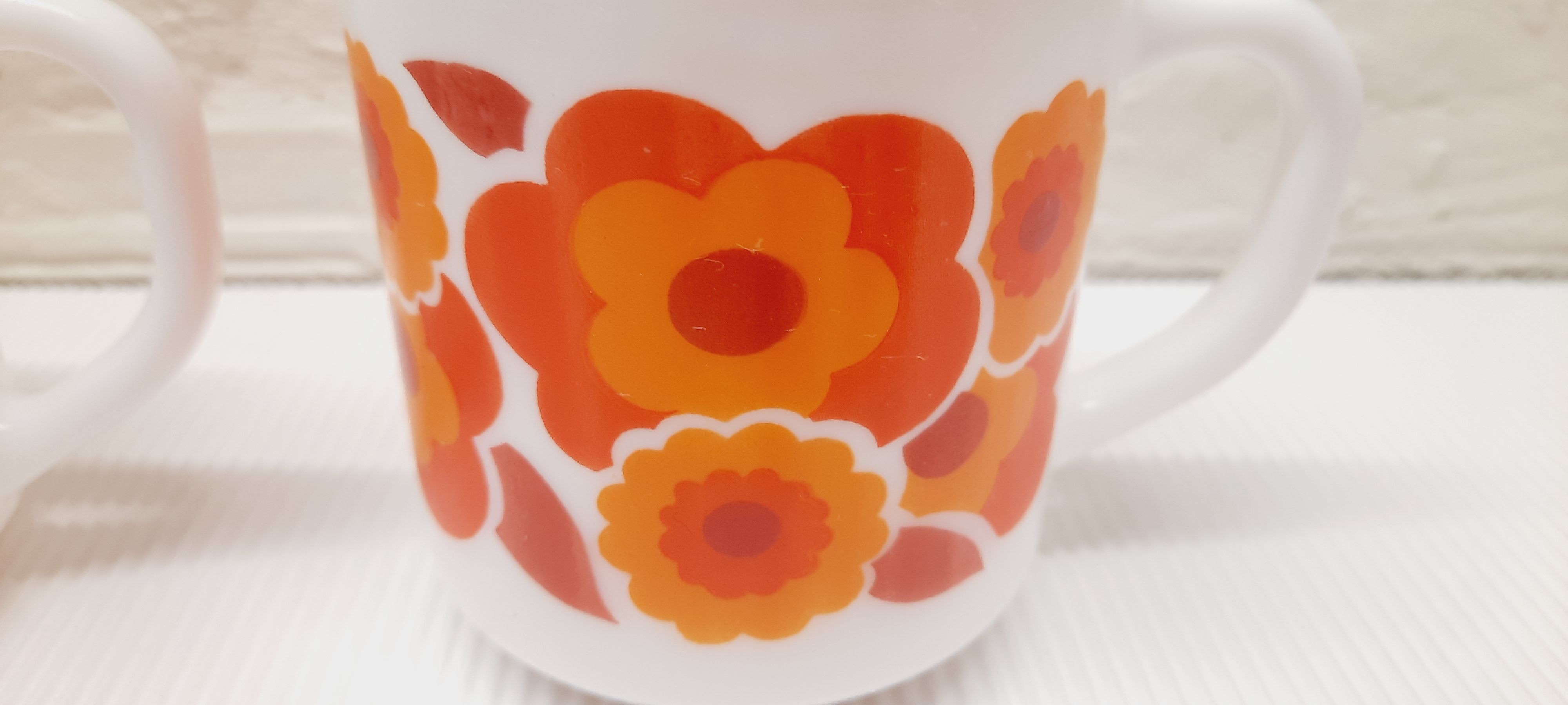 Pair mugs Arcopal Lotus