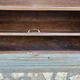 Antique Art Deco Burmese teak cabinet