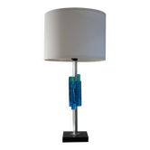 Lampe de table Svend Aage Holm Sørensen, métal et verre, design danois moderne, années 1960