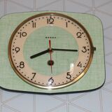 Beroz green formica wall clock