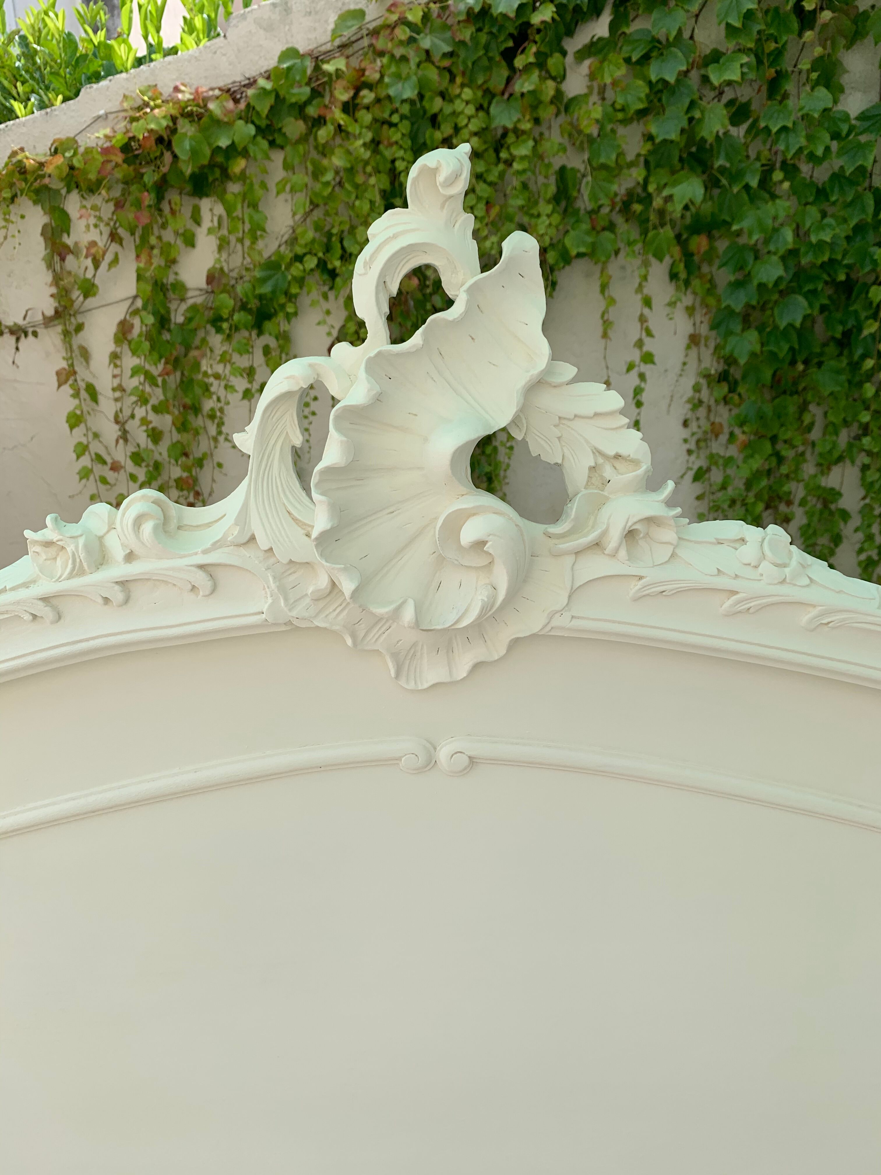 Louis XV-style headboard