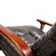 Westnofa The Panter leather lounge chair by Arnt Lande, 1970s