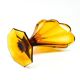 Art Deco vase, crystal, Moser, Czechoslovakia, 1930s