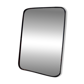 Vintage barber style tabletop mirror