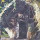 Oil on canvas Africanist 179x78