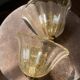 Pair of XXL wall lights in Murano glass – 1960s