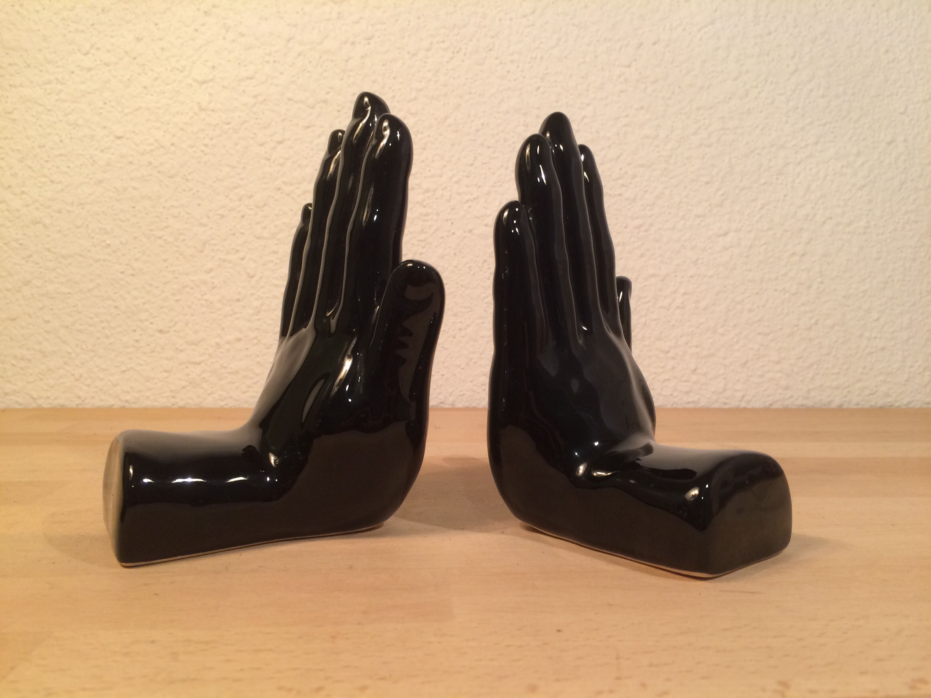 Black hand clamps ceramic black hands