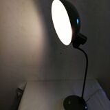 Industrial articulated desk lamp