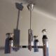 Italian chandelier 1970 with three lights.