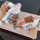 Gabriel FOURMAITRAUX (1886-1984) / 3-piece set / Sugar bowl, creamer and ceramic tray