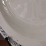 Set of 6 deep plates Terre de Fer Salins Vauban collection