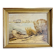 Huile sur toile signée K. Mattern 1954 paysage lac - 512024