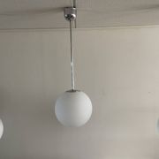 3 Giso ball pendant lights by Gispen