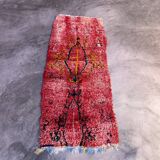 Red Moroccan Talsint rug - 113 x 259 cm