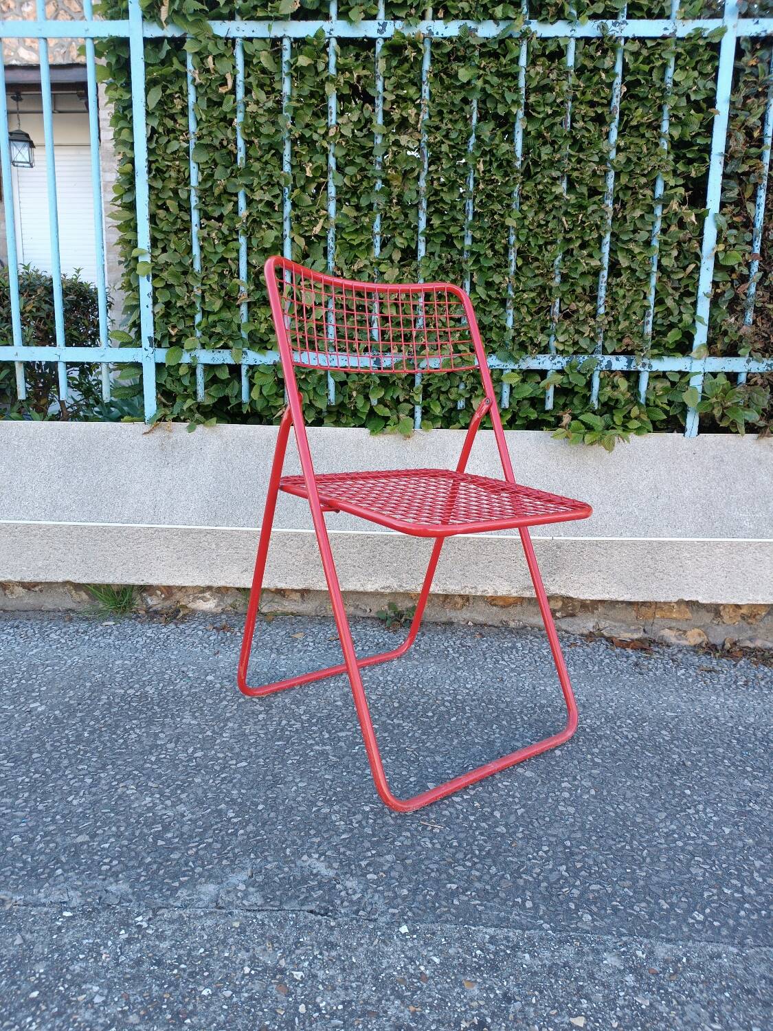 Chaises Vintage Pliantes “Ted Net” par Niels Gammelgaard, IKEA, 1980
