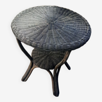 Rattan table