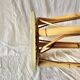 Vintage bamboo and rattan bar stool