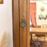 Walnut Bonnetière wardrobe