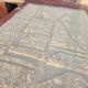 Very large Beni Ouarain rug 350x250 cm in natural wool – Berber rug