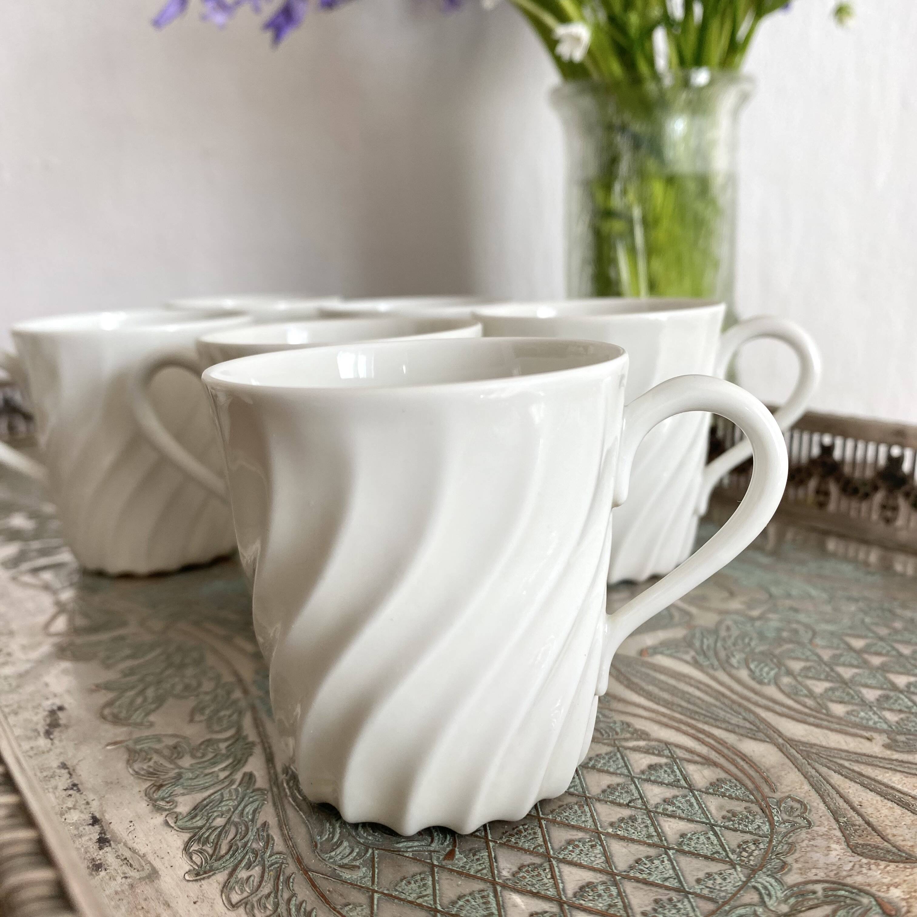 Haviland Limoges porcelain espresso coffee cups
