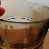 Vintage glass carafe pitcher