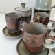 Vintage “Grès Paysan” glazed stoneware set