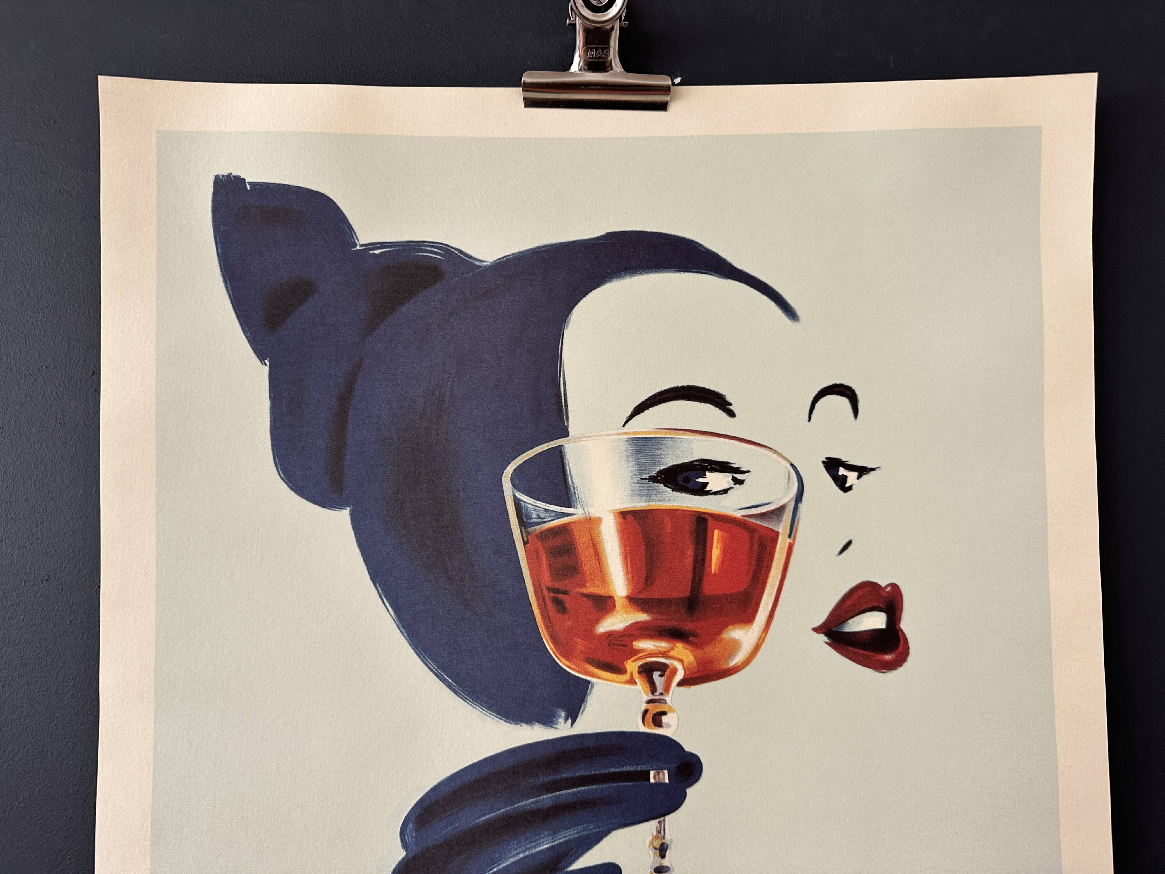 Cinzano advertising poster