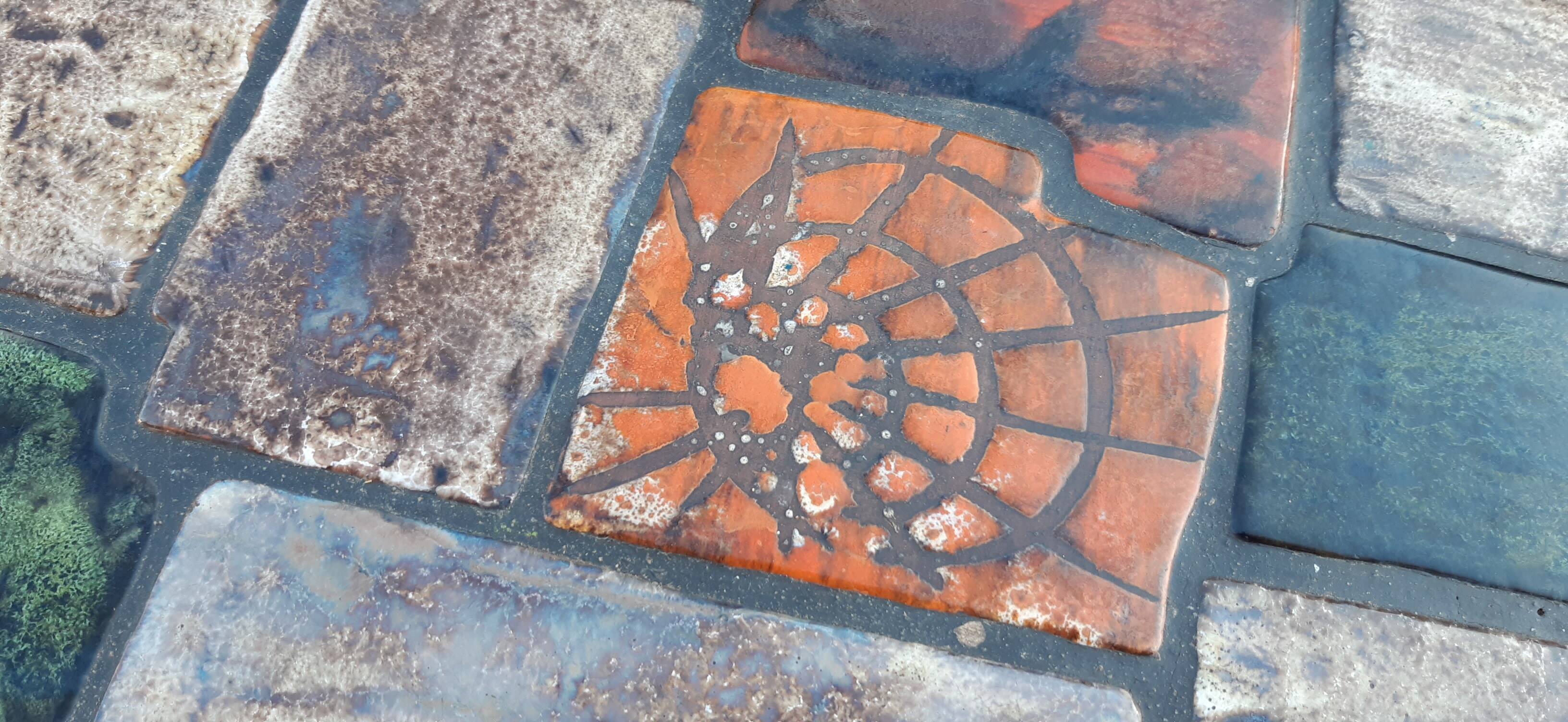 Brutalist coffee table from the 1970s.