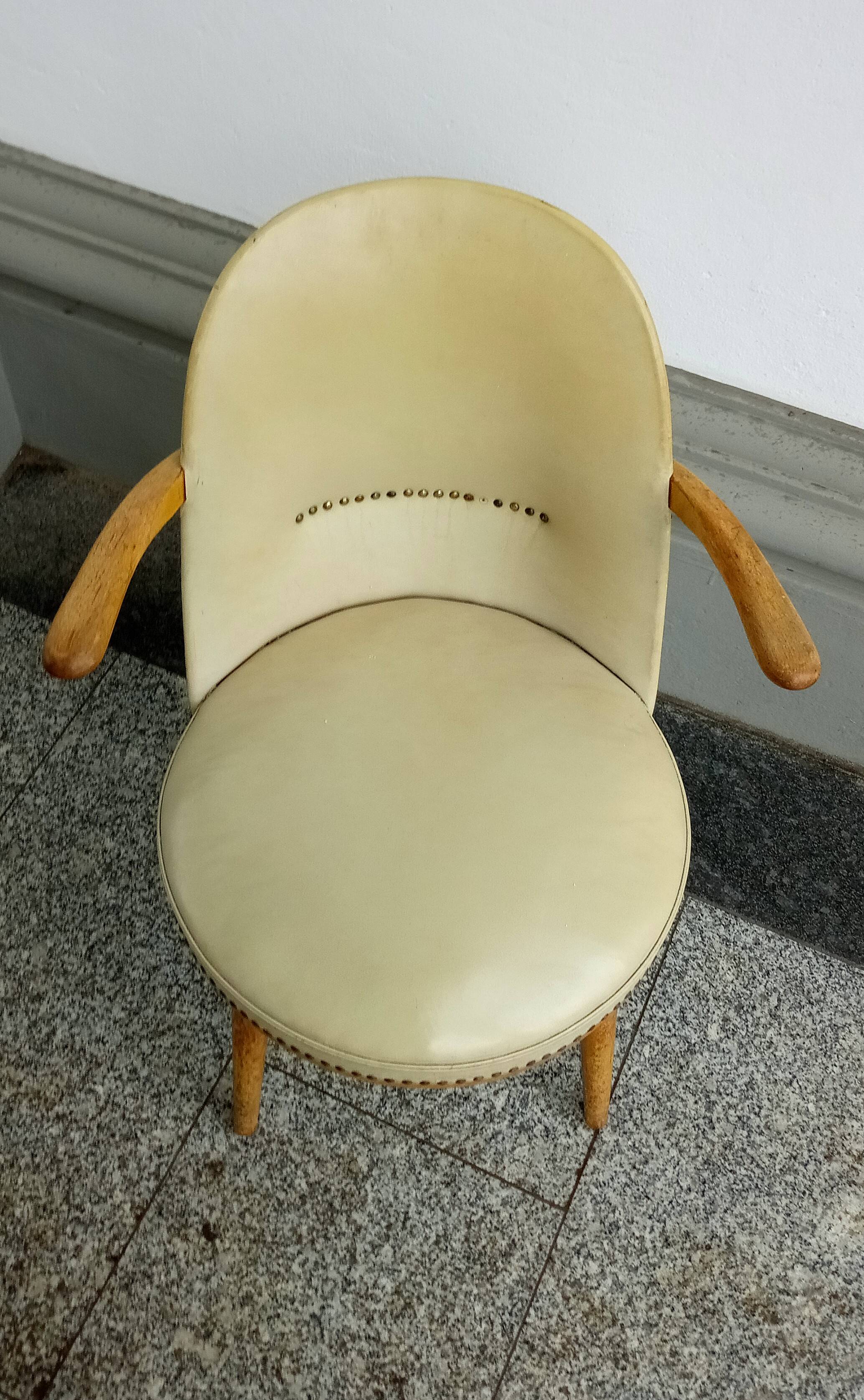 Midcentury armchair attributed by Thonet