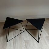 Paire de tables d’appoint triangulaires 'Oti' par Niels Gammelgaard pour Ikea, années 1980