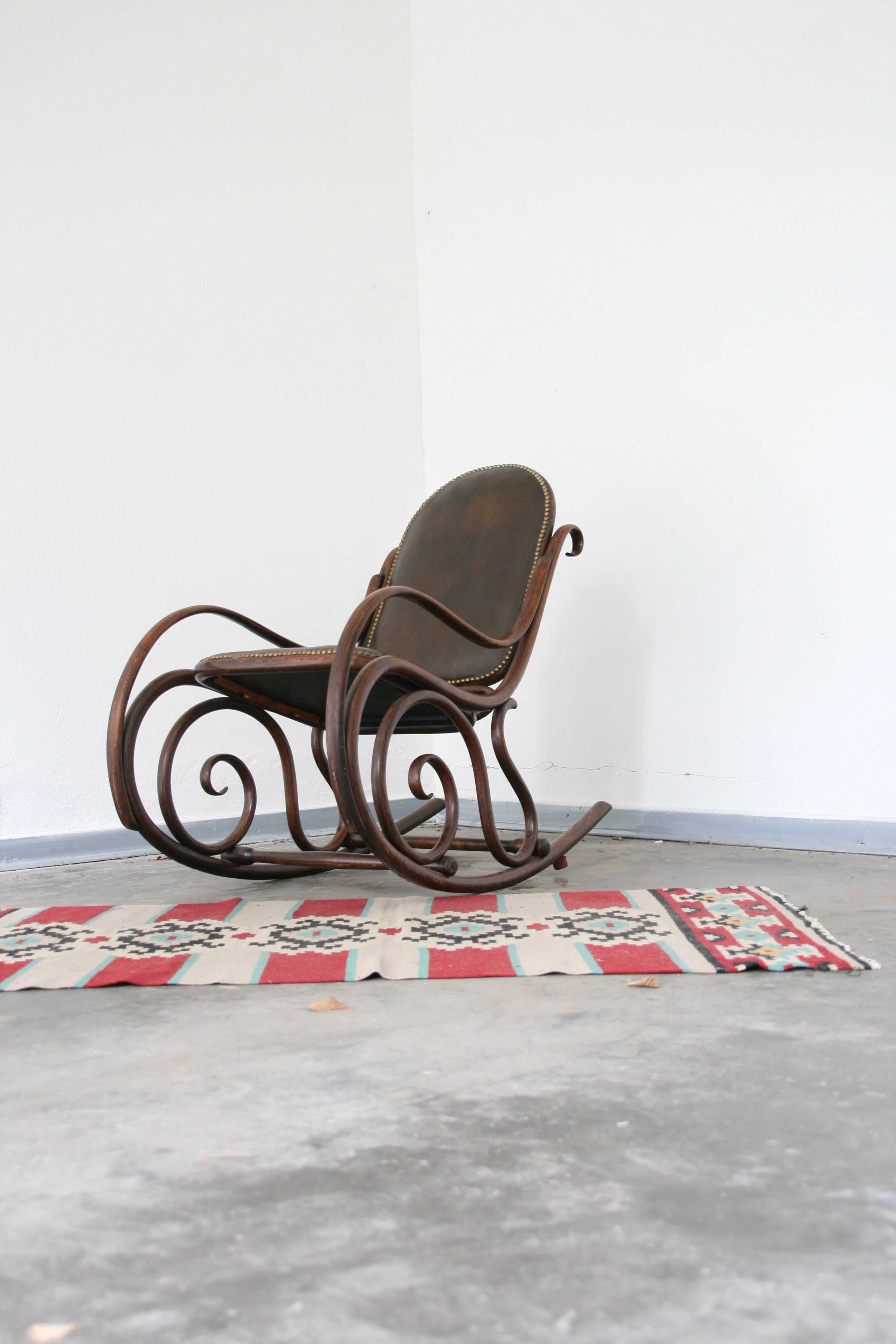 Vintage bentwood rocking chair