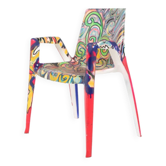 Claudio Bellini for Heller Arco armchair by UnderTaci, unique