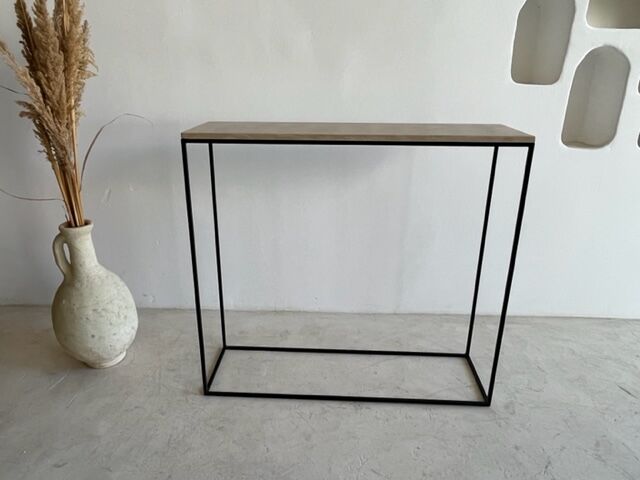 FLORENCE MARBLE CONSOLE BEIGE DIMENSION L100 X D30 X H85