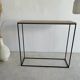 FLORENCE MARBLE CONSOLE BEIGE DIMENSION L100 X D30 X H85