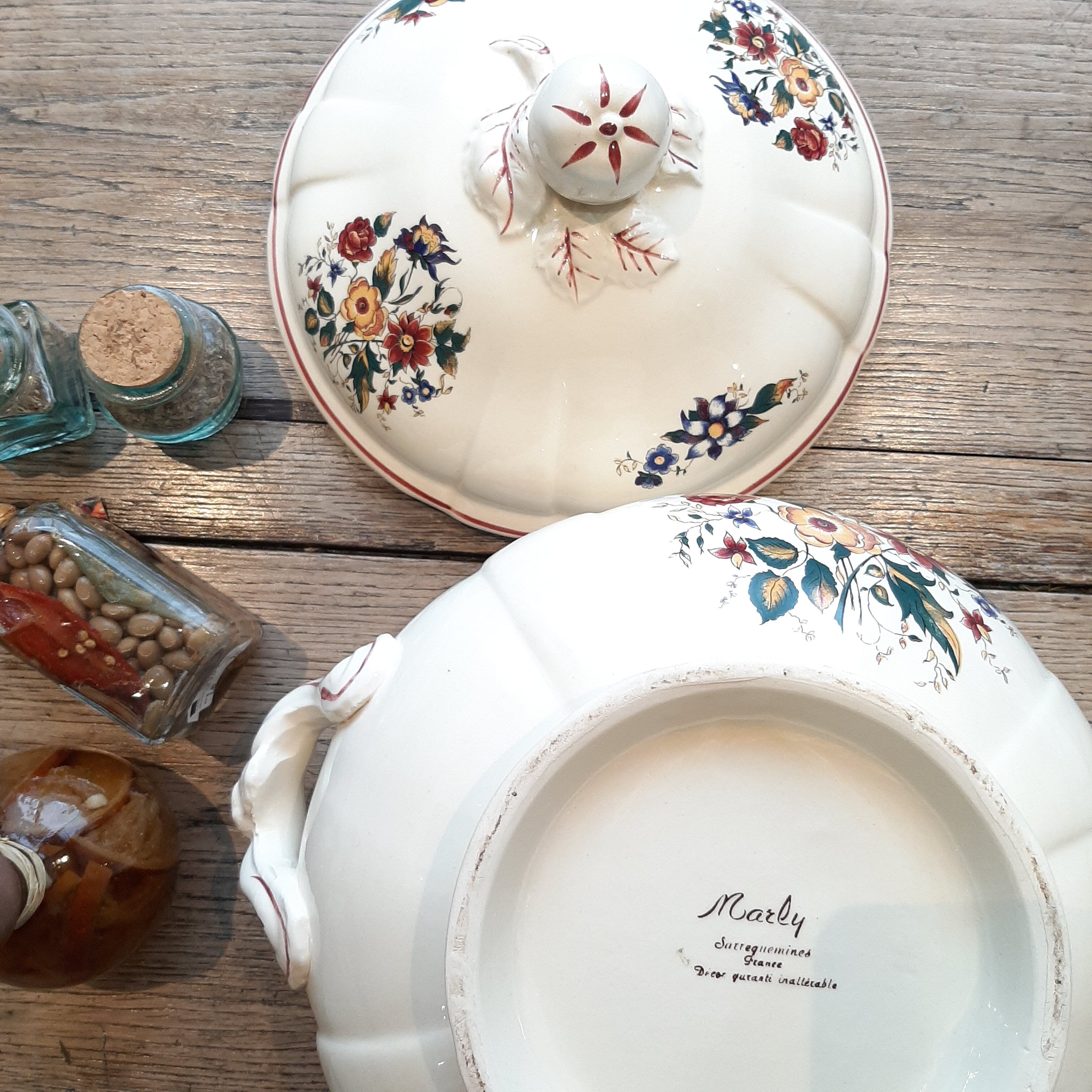 Soupiere Sarreguemines Model Marly