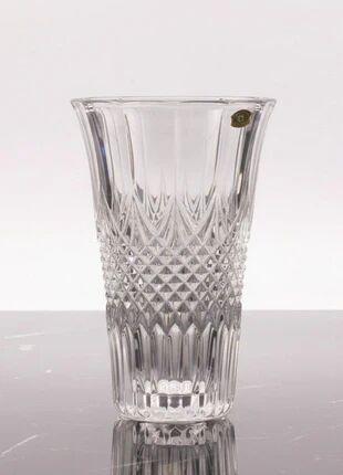 Otero crystal vase from Val Saint Lambert