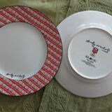 6 assiettes andy warholl block 100 cans