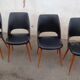 Set de 4 chaises vintage 60'