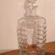 Carafe à whisky vintage en verre