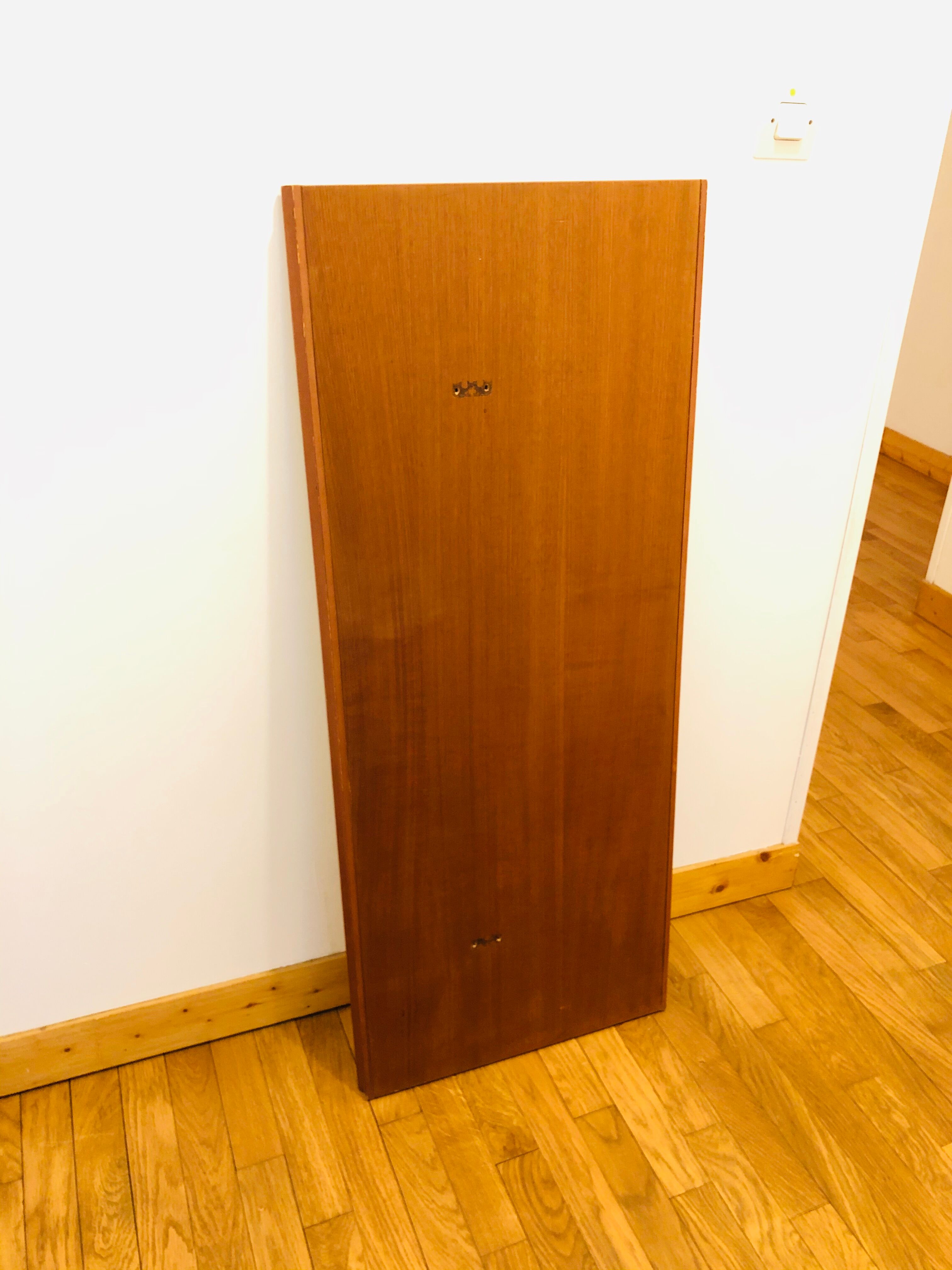 Scandinavian teak mirror 112 cm x 46 cm