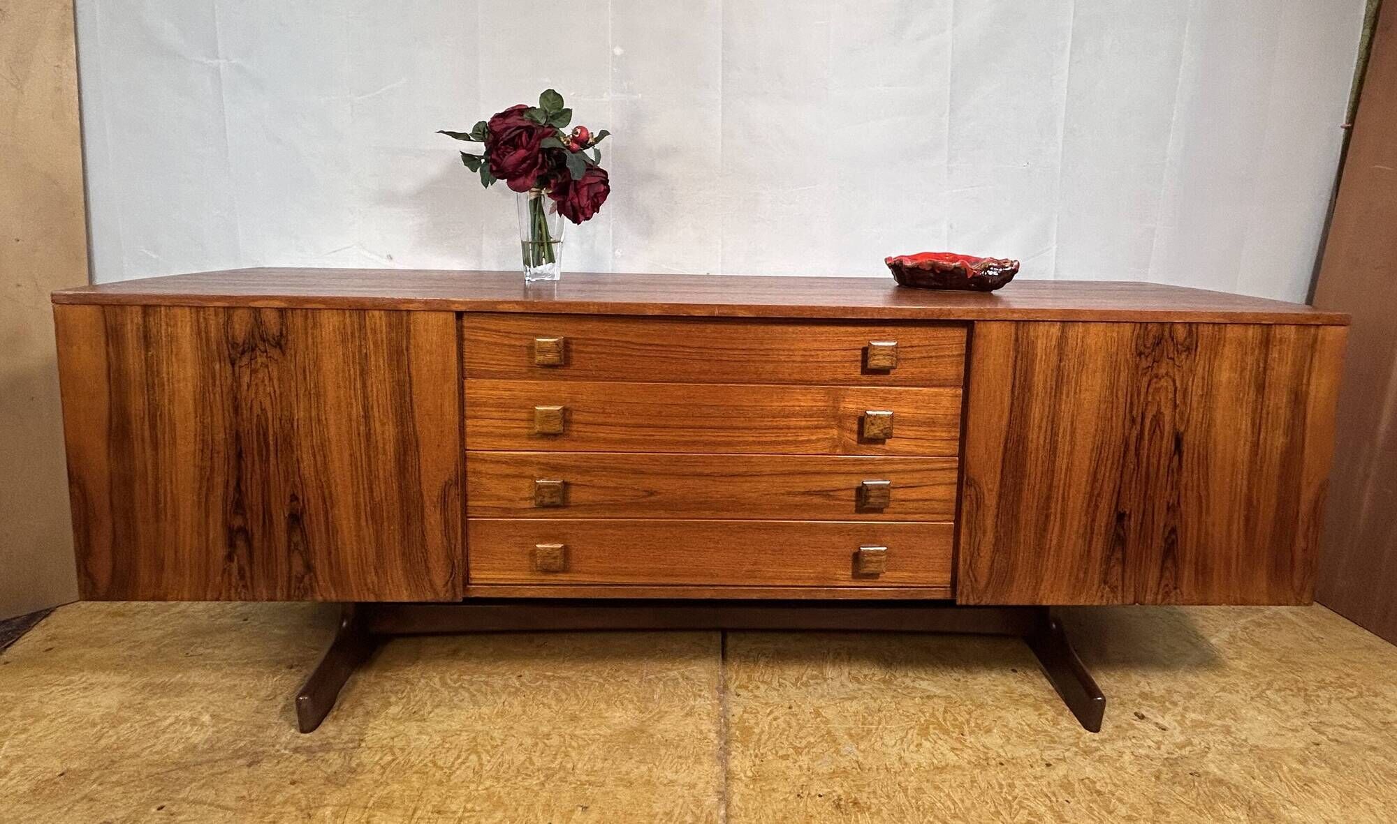Enfilade en teck et palissandre par Vanson, 1960
