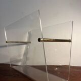 Plexiglass magazine rack