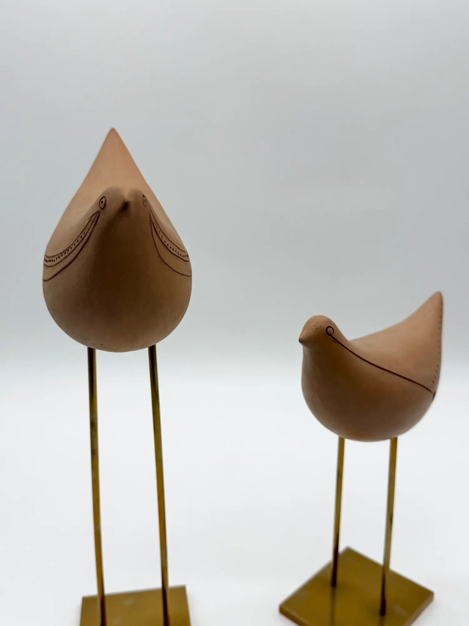 Pair of birds "Birds" — Aldo Londi for Bitossi Ceramiche, Italy 1960s