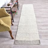 Brown Beige Vintage Runner Rug 70x307Cm