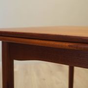 Teak table, Danish design, 1970s, manufactured in Denmark