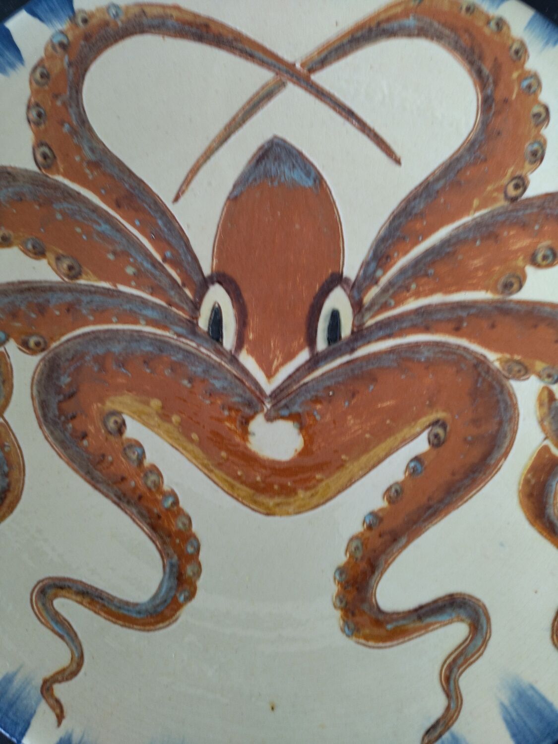 Ceramic dish Puigdemont vintage lobster