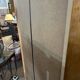 Oak curtain filing cabinet