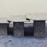 Tables d'appoint vintage en granit